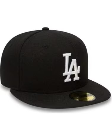 NEW ERA GORRA NEGRA DODGERS MLB BASIC 59FIFTY LOSDOD NEGRO