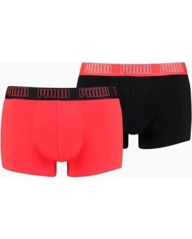 PUMA BIPACK BOXERS BASIC TRUNK RÉF 1178504 ROJO