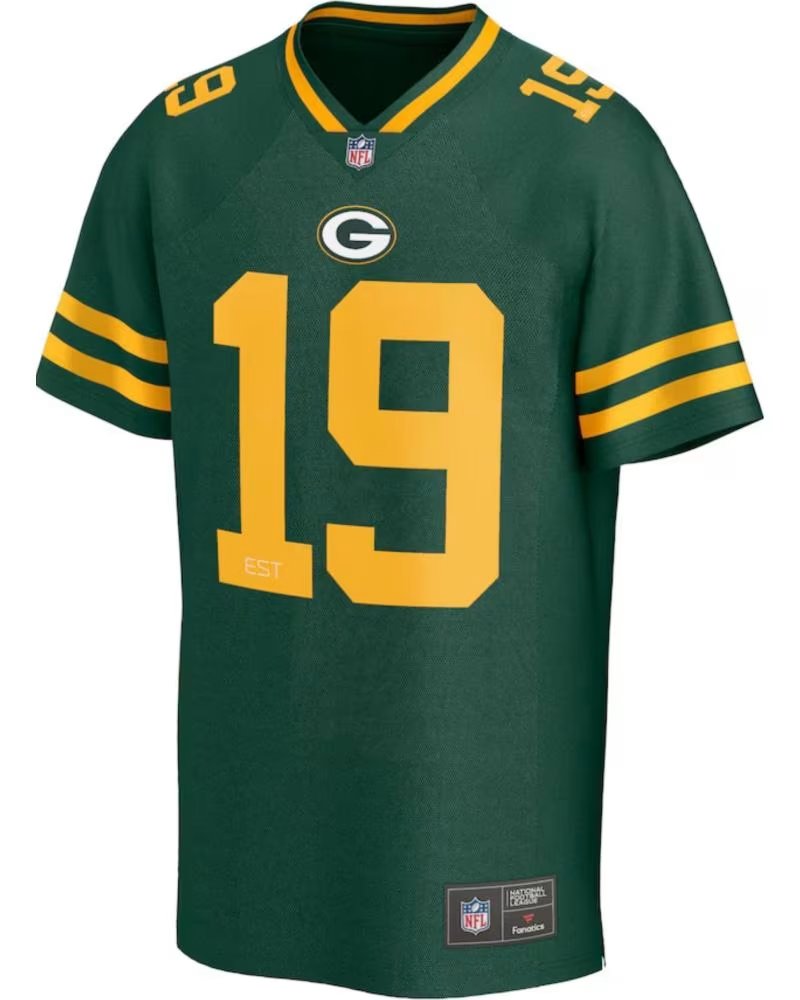 FANATICS CAMISETA DE FUTBOL AMERICANO 02T804HA7TYR6 PARA UNISEX VERDE