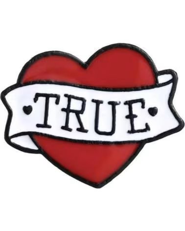 PIN TRUE HEARTH VARIOS COLORES