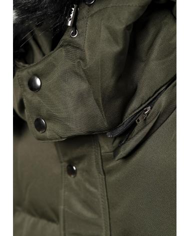 OVER STREET CAZADORA HOODED PADDED JACKET VERDE