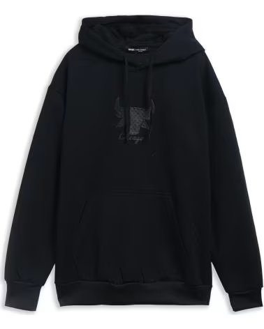 OVER STREET BULL CHICAGO HANDWRITE KAPUZENPULLOVER REF: 1179687 NEGRO