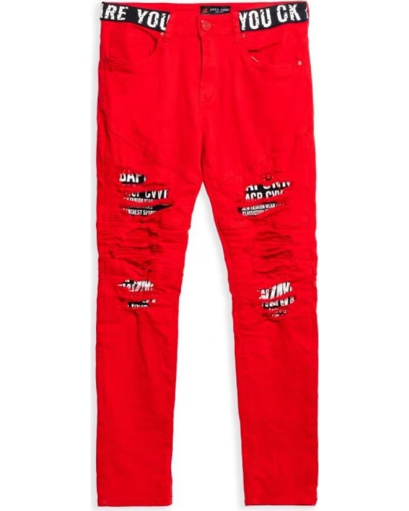 AREA ZERO PANTALON CORTO REASON EN PARA HOMBRE ROJO