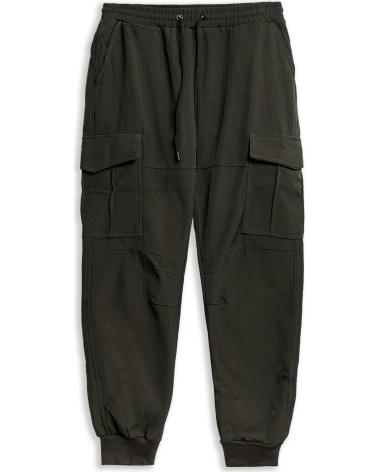 OVER STREET PANTALON SIDE POCKET CARGO JOGGER VERDE