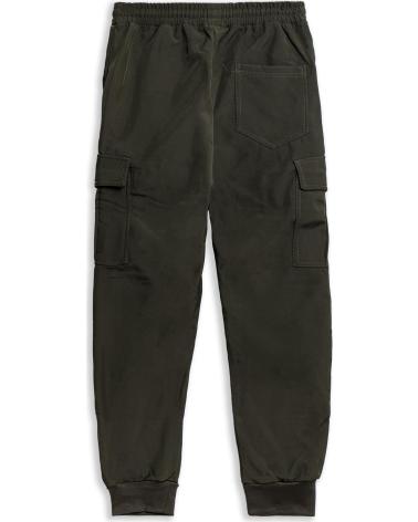 OVER STREET PANTALON SIDE POCKET CARGO JOGGER VERDE