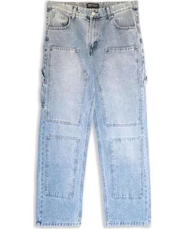 OVER STREET PANTALON BLEACH FRONT POCKETS WIDE LEG PANT VARIOS COLORES
