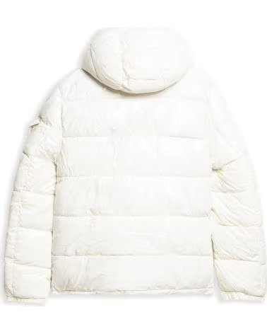 OVER STREET ABRIGO SATIN PADDED JACKET BLANCO