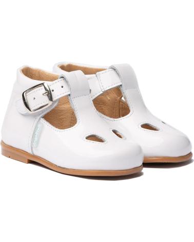 Scarpe per Bambino ANGELITOS PEPITO NAPA PIEL 630 BLANCO