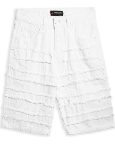 OVER STREET BERMUDA AREA ZERO BLANCA FULL SEAMS SHORT BLANCO
