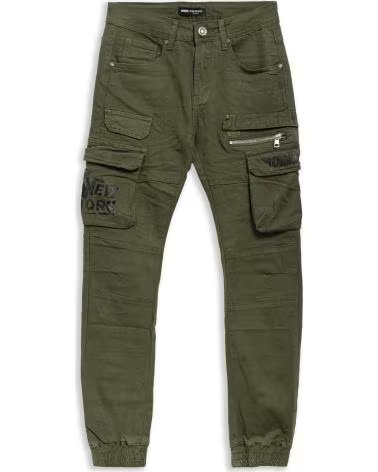 OVER STREET DENIM WEAR SIDE POCKETS HOSE 1179818 VERDE