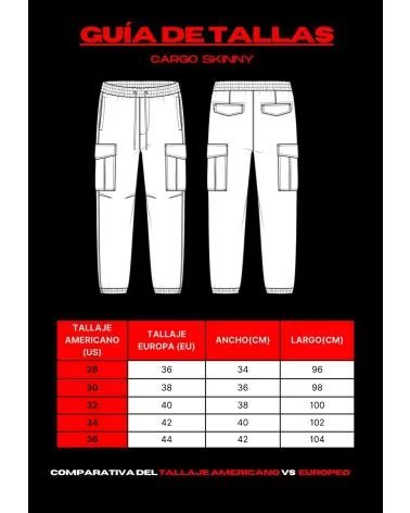 OVER STREET PANTALON DENIM WEAR SIDE POCKETS PANT NEGRO