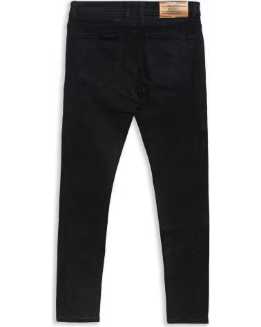 OVER STREET PANTALON SLIM FIT BASIC PANT NEGRO