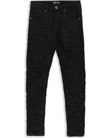 OVER STREET PANTALON SLIM FIT SOFT BROKES PANT NEGRO