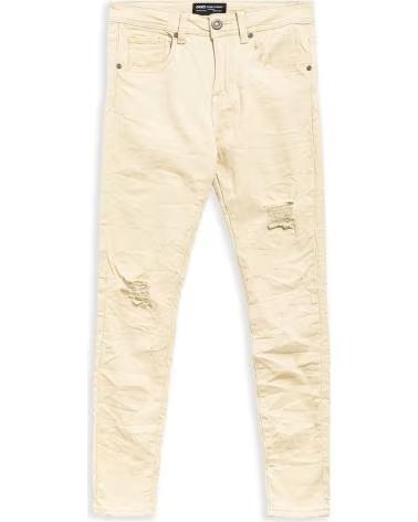 OVER STREET PANTALON SLIM FIT SOFT BROKES PANT BEIGE