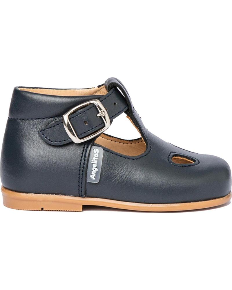 boy shoes ANGELITOS PEPITO NAPA PIEL 630 MARINO