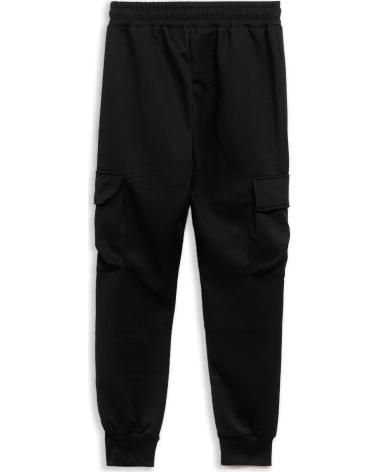 OVER STREET PANTALON POLY TECH TRACKPANT NEGRO