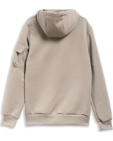 OVER STREET CHAQUETA POLY TECH ARM POCKET TRACKJACKET GRIS