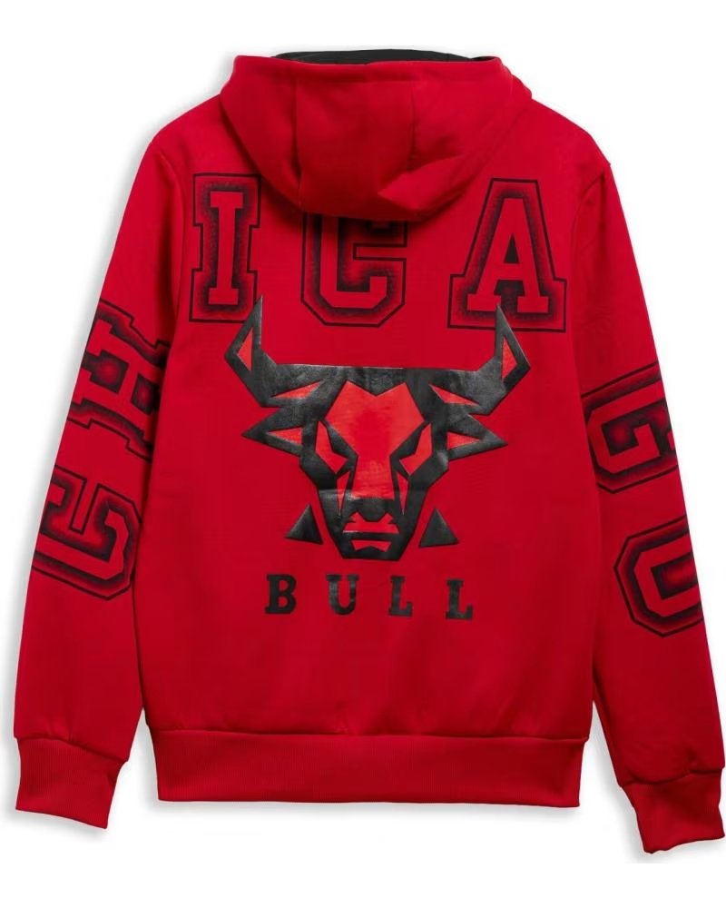 OVER STREET CHAQUETA ROJA BULL POLY TRACKJACKET ROJO