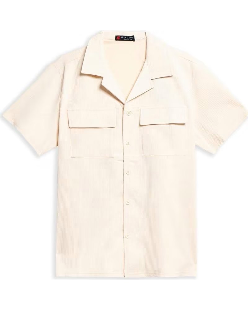 AREA ZERO CAMISA AH7320A15 EN PARA HOMBRE BEIGE