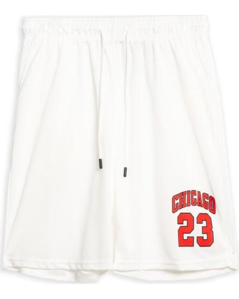 AREA ZERO Bermudas Chicago 23 en blanco para hombre BLANCO