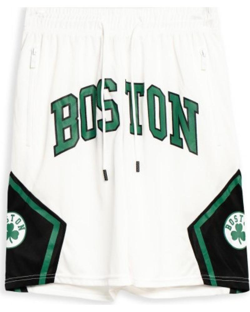 OVER STREET BERMUDA AREA ZERO BLANCA BOSTON CLOVERS LOW BAND SHORT BLANCO