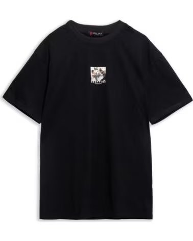 AREA ZERO CAMISETA DE MANGA CORTA BRUCE LEE EN PARA HOMBRE NEGRO