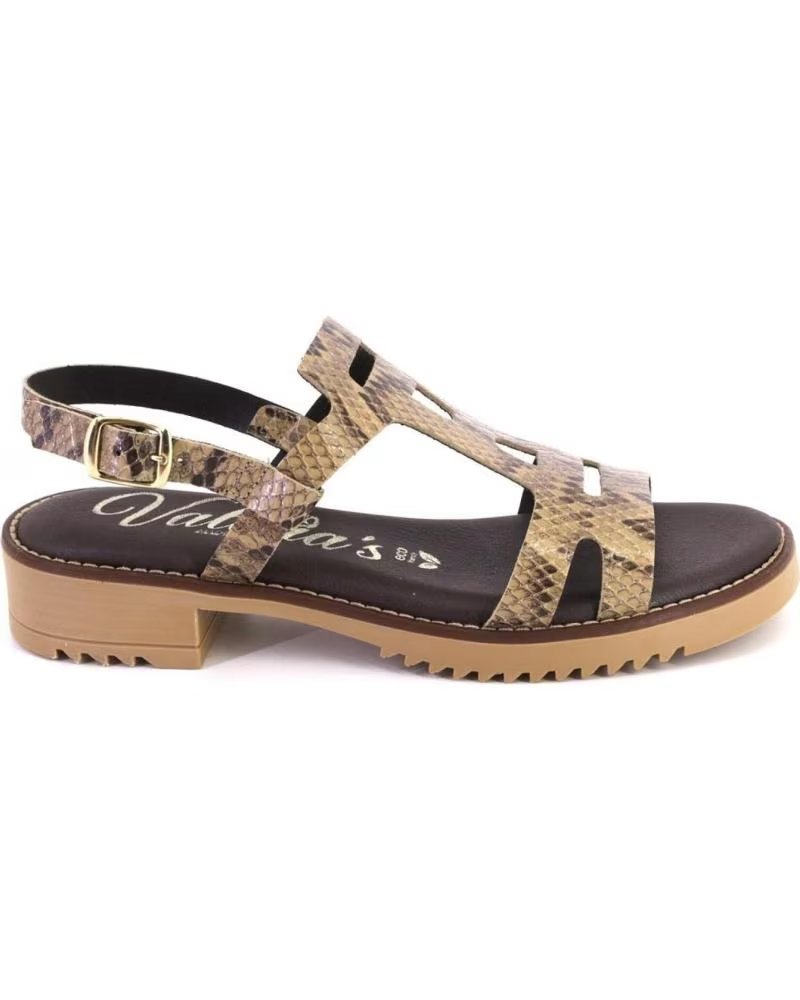 VALERIAS 2635 DAMEN SANDALEN SCHLANGENLEDEROPTIK REF 1180469 SERPIENTE