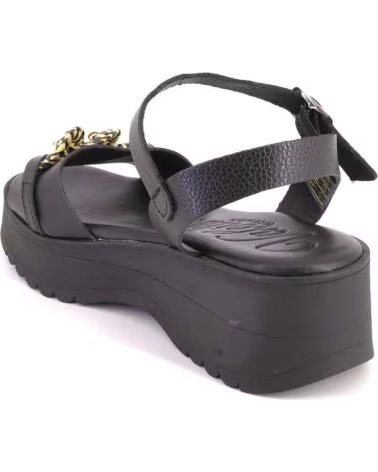 VALERIAS 2622 DAMEN-SANDALEN AUS LEDER, SCHWARZ, REF 1180475 NEGRO