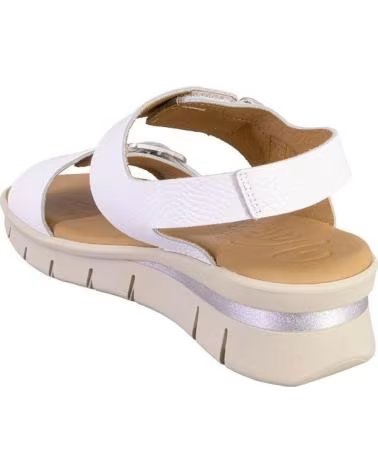 VALERIAS 2602 DAMEN SANDALEN AUS LEDER - REF 1180516 1180487 BLANCO