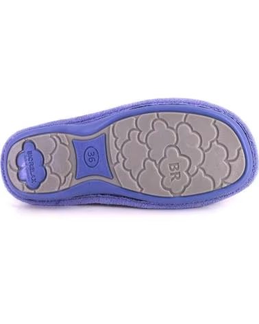 COSDAM ZAPATILLAS DE CASA MUJER 4092-26 AZUL Y ROSA Y