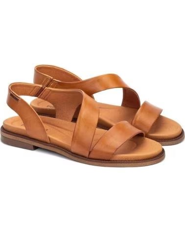 PIKOLINOS W3E-0652 DAMEN-SANDALEN AUS LEDER IN LEDERFARBE CUERO