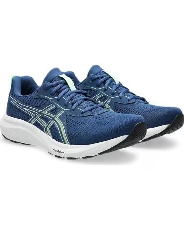 ASICS ZAPATILLAS DE RUNNING 1011B881-407 EN AZUL PARA HOMBRE TWILIGHT BLUE-ILLUMINATE GREEN