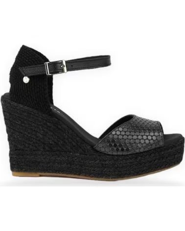 LA VALETA VERA PEEP TOE NEGRO BLACK