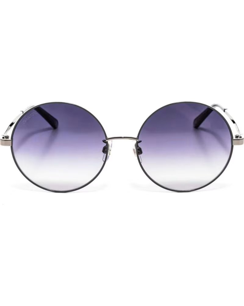 SWAROVSKI GAFAS DE SOL SK0301-K REDONDAS DE METAL GRIS