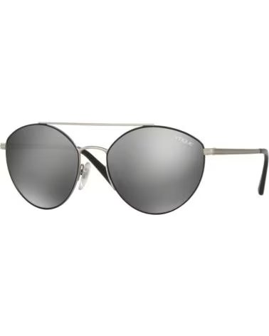 VOGUE GAFAS DE SOL VO4023 REDONDAS DE METAL PLATEADO-NEGRO