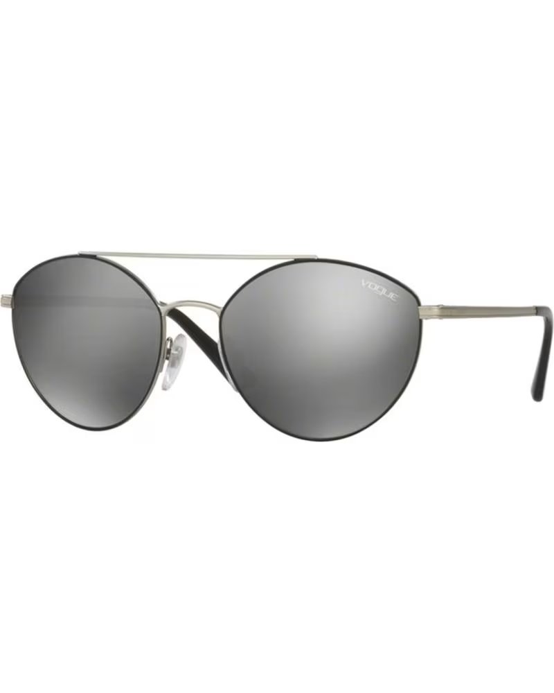 VOGUE GAFAS DE SOL VO4023 REDONDAS DE METAL PLATEADO-NEGRO