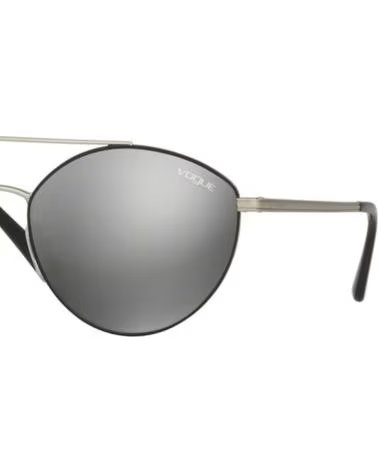 VOGUE GAFAS DE SOL VO4023 REDONDAS DE METAL PLATEADO-NEGRO