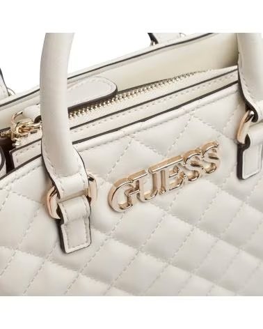 GUESS SMALL TOTE BAG ALAZNE HWALAZ-P3504 WHITE BLANCO