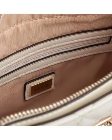 GUESS SMALL TOTE BAG ALAZNE HWALAZ-P3504 WHITE BLANCO