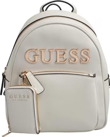 GUESS MOCHILA BEACON FALLS HFVG90-35300 COM ACESSÓRIO - CREME CREMA