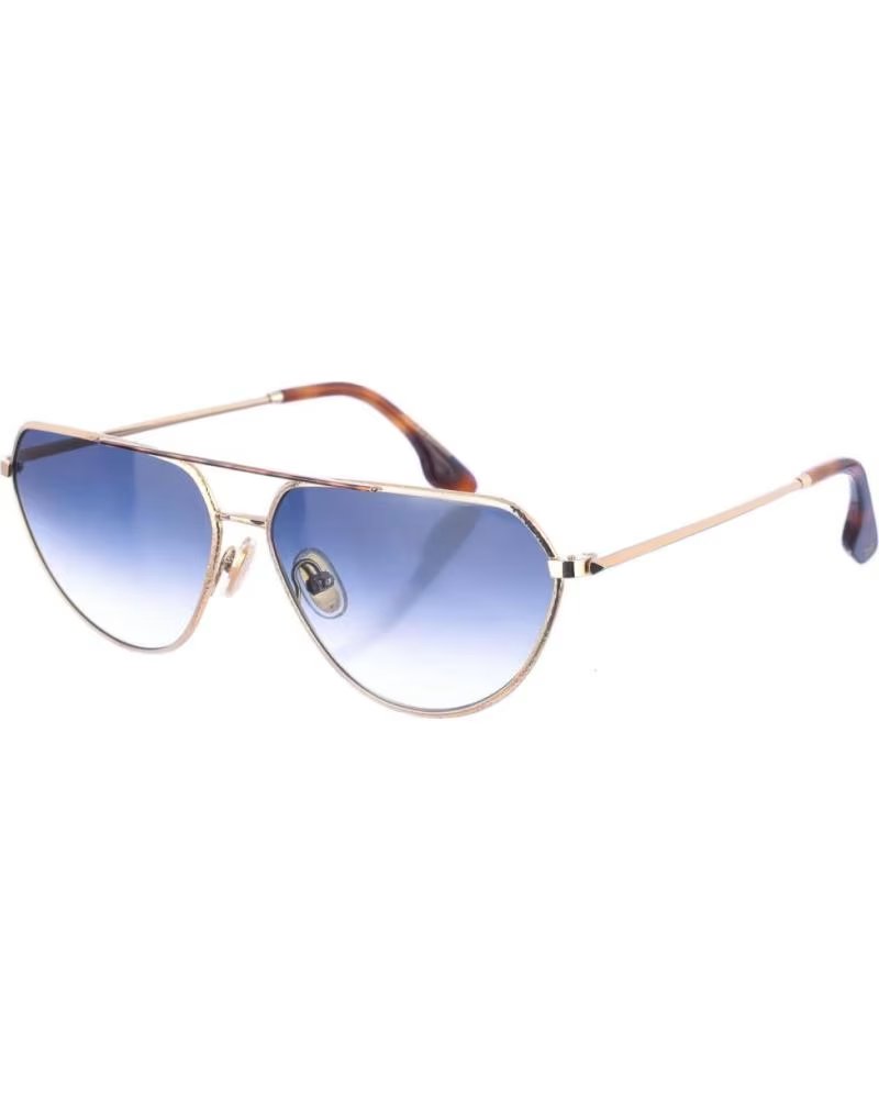VICTORIA BECKHAM PILOT SUNGLASSES METAL VB221S WOMEN GOLD-GREY REF 1180669-1180888 DORADO-GRIS