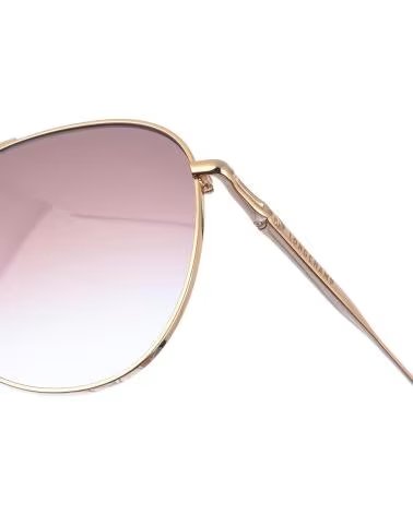 LONGCHAMP LUNETTES DE SOLEIL PILOTE MÉTAL LO139S FEMME DORÉ-MARRON RÉF 1180691 DORADO-MARRóN