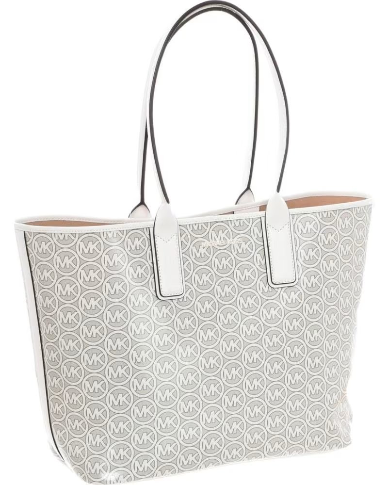 MICHAEL KORS TOTE BAG LOGO 35H1T2JT3C OFF-WHITE BLANCO ROTO