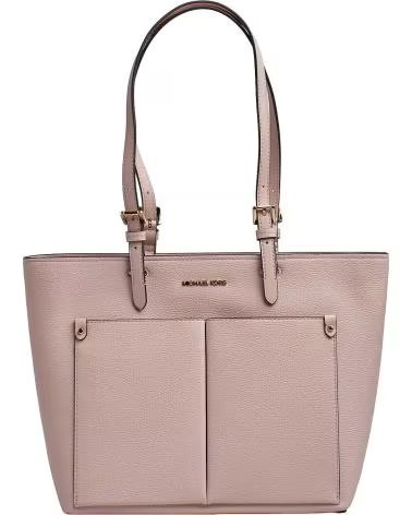 BOLSO TOTE MICHAEL KORS 35F3GTVT8B ROSA EMPOLVADO CON LOGO REPETIDO