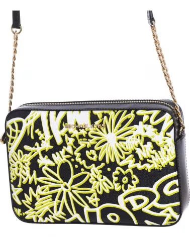 MICHAEL KORS BANDOLERA JET SET GRAFFITI 35T9GF7C3T NEGRO-VERDE