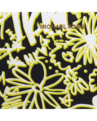 MICHAEL KORS BANDOLERA JET SET GRAFFITI 35T9GF7C3T NEGRO-VERDE