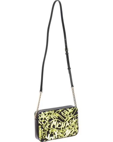 MICHAEL KORS BANDOLERA JET SET GRAFFITI 35T9GF7C3T NEGRO-VERDE