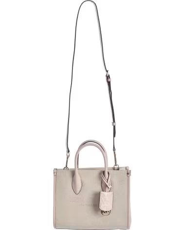 MICHAEL KORS BOLSO CROSSBODY MIRELLA SMALL SIGNATURE LOGO 35S2G7ZC5C BEIGE-ROSA