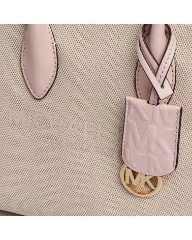 MICHAEL KORS BOLSO CROSSBODY MIRELLA SMALL SIGNATURE LOGO 35S2G7ZC5C BEIGE-ROSA