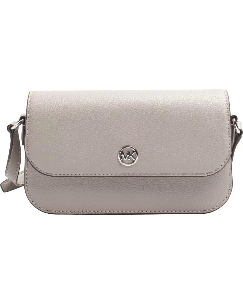 MICHAEL KORS BOLSO MUJER BANDOLERA PIEL JET SET TRAVEL 35F4STVC1L GRIS PERLA